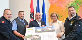 LH Mikl-Leitner: Grünes Licht für Zu- und Umbau des Feuerwehrhauses in Münichreith