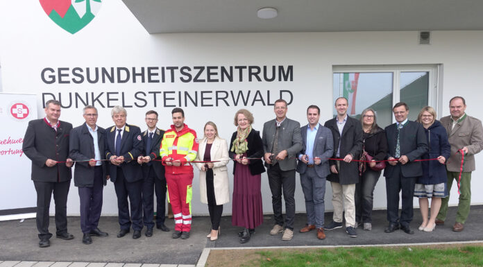 Multifunktionsprojekt in Dunkelsteinerwald feierlich eröffnet