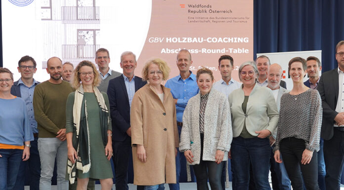 Holzwohnbau-Coaching: Gemeinnützige Bauvereinigungen am Weg zur Klimaneutralität