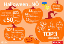Halloween in NÖ: 9 Millionen für Süßes, Deko und Kostüme