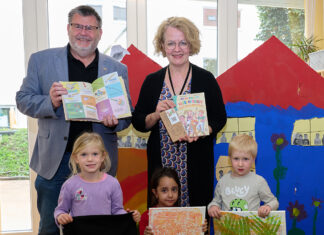 NÖ Maler machen mit Kinderbuch Lust auf ihren Beruf