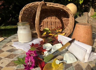 Laternenfest – Basteln mit Laub