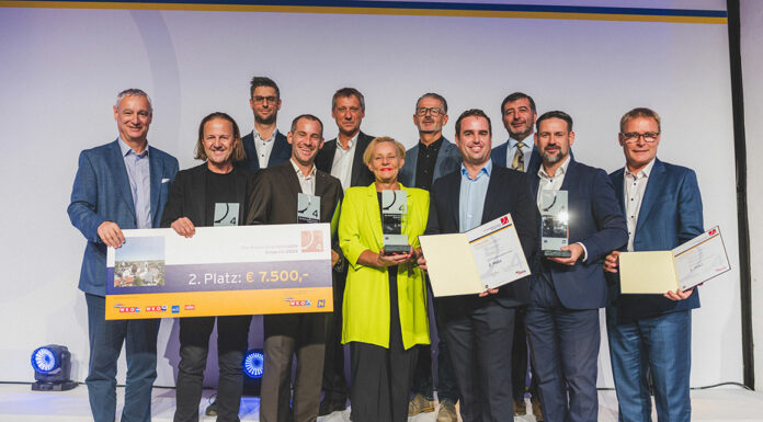 2. Platz beim NÖ Baupreis – Gedesag und Marktgemeinde Markersdorf-Haindorf