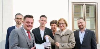 Eröffnung des Rathauses und Stadtamtes in Traismauer