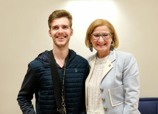 LH Mikl-Leitner trifft Sänger Paul Parese