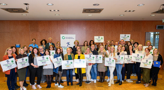 Plakettenverleihung „Gesunde Volksschule“ der Österreichischen Gesundheitskasse begeistert in St. Pölten