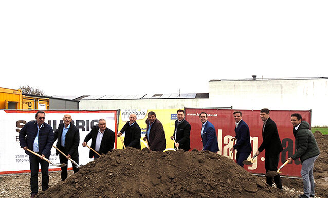 Spatenstich – GEDESAG – Projekt Königsbrunn IV