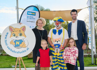 „Verkehrszaubershow“ für NÖ Kindergärten