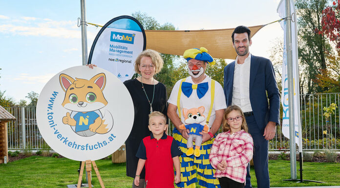 „Verkehrszaubershow“ für NÖ Kindergärten