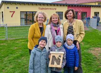Eröffnung der Erweiterung des Kindergartens in Vitis