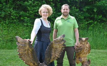 Natur-Lehrpfad der Agrar- und Waldwerkstätte Warth erneuert