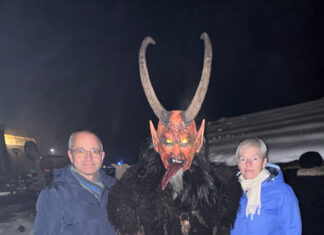 Perchtenlauf in Elsarn im Straßertale