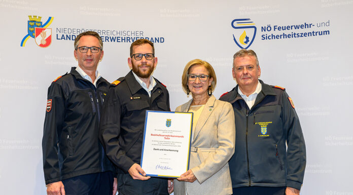 Danksagung an Freiwillige Feuerwehren für Hochwassereinsatz