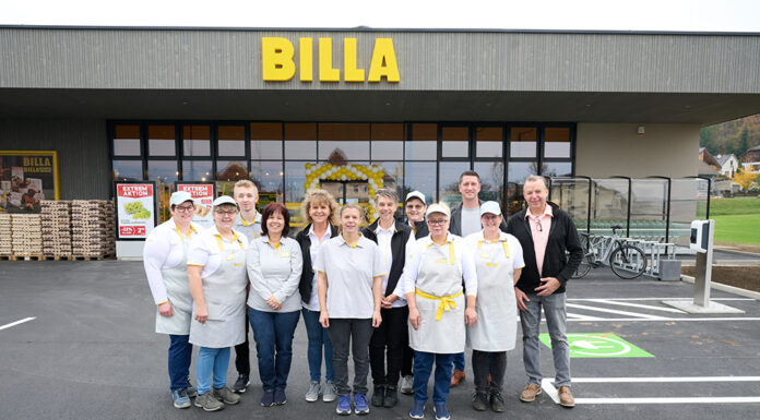 Neue BILLA Filiale in Persenbeug: In kompakter Frische, nah am Kunden mit noch mehr Service!