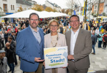 Neuer Hauptplatz in Amstetten eröffnet