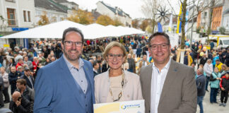 Neuer Hauptplatz in Amstetten eröffnet