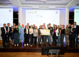 Upcycling-Projekt „UP!crete“ holt sich 10. Clusterland Award