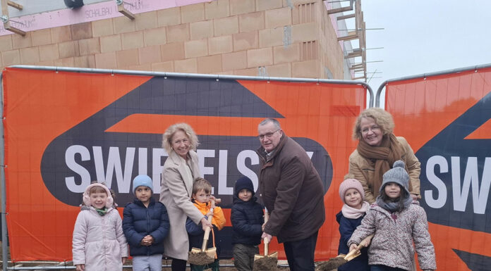 Spatenstich für Ausbau der Kinderbetreuung in Hadersdorf-Kammern