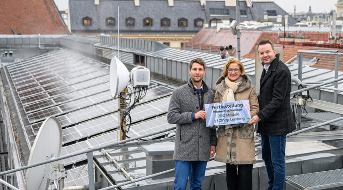 Land Niederösterreich errichtet leistungsstarke PV-Anlage am Wiener Palais Niederösterreich