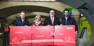 Westbahnstrecke wieder in Vollbetrieb