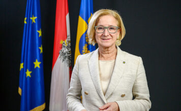 Neujahrsrede von der Landeshauptfrau