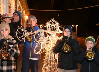 Das Christkindl Postamt im Kurpark ist eröffnet