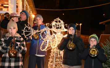Das Christkindl Postamt im Kurpark ist eröffnet