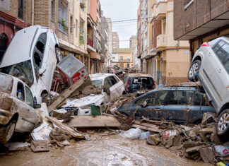 Verheerende Sturzfluten überschwemmen den Südosten Spaniens