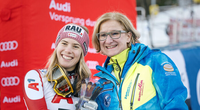 Katharina Liensberger wird Dritte beim Weltcupslalom am Semmering