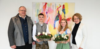Floraler Adventzauber der Fachschule Gießhübl