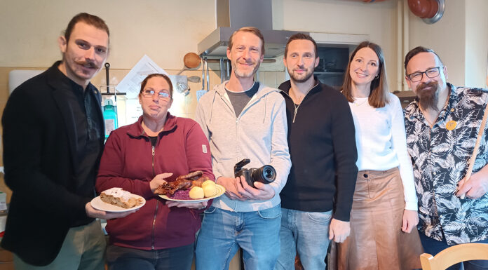 Lions Club unterstützt Männerwohnheim mit festlichem Essen