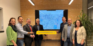 LR Ludwig Schleritzko besichtigt Blindenmarkts Bauprojekte