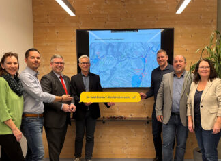 LR Ludwig Schleritzko besichtigt Blindenmarkts Bauprojekte