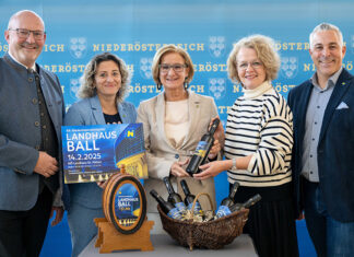Landesweingut Retz stellt Wein für den 68. Landhausball