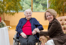 46 Bewohnerinnen und Bewohner, die älter als 100 Jahre sind