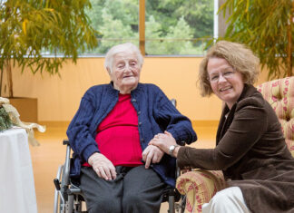 46 Bewohnerinnen und Bewohner, die älter als 100 Jahre sind