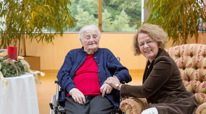 46 Bewohnerinnen und Bewohner, die älter als 100 Jahre sind