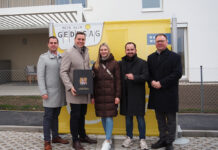 Feierliche Schlüsselübergabe in Kirchberg am Wagram