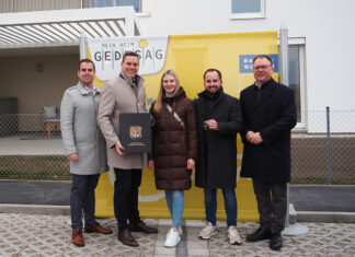 Feierliche Schlüsselübergabe in Kirchberg am Wagram