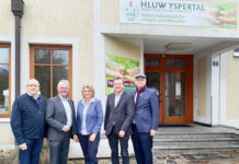 Landtagspräsident besucht Baustelle