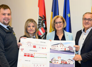 Unterstützung des Landes für Feuerwehrhaus-Zubau in Göpfritz an der Wild zugesagt