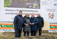 Spatenstich für neues Feuerwehr- und Sicherheitszentrum in Kirchberg am Wagram