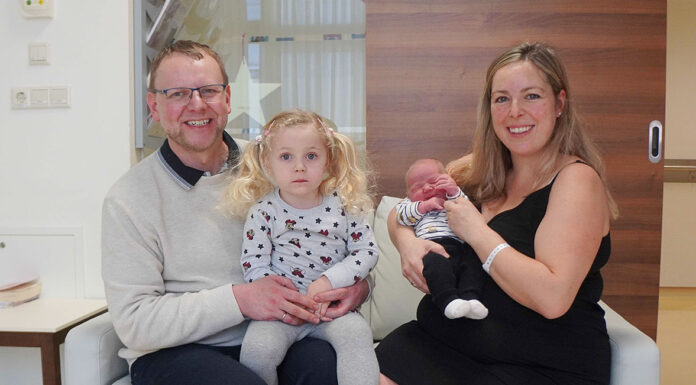 Frederik ist Niederösterreichs Neujahrsbaby 2025