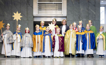 Sternsinger bringen Segen ins Landhaus