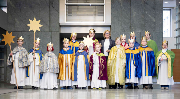 Sternsinger bringen Segen ins Landhaus