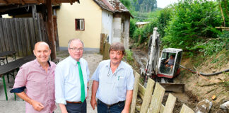 Mehr Hochwasser-Sicherheit in der Gemeinde Wienerwald
