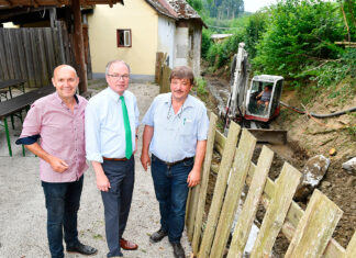 Mehr Hochwasser-Sicherheit in der Gemeinde Wienerwald