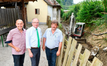 Mehr Hochwasser-Sicherheit in der Gemeinde Wienerwald