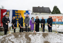 Spatenstich für Ausbau der Kinderbetreuung in Loosdorf