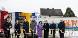 Spatenstich für Ausbau der Kinderbetreuung in Loosdorf